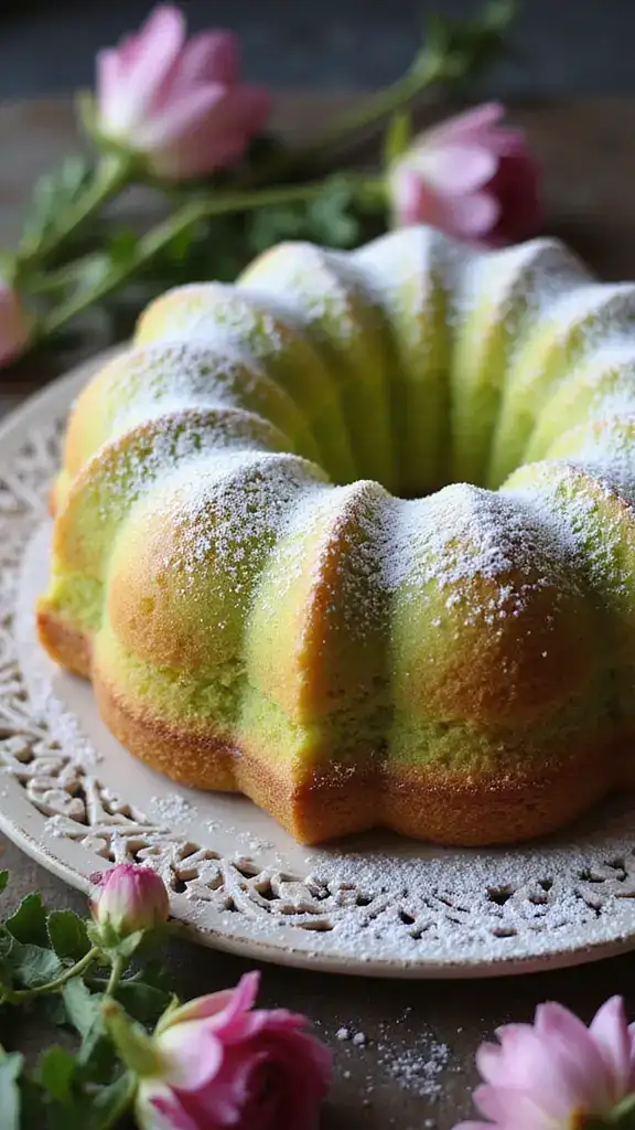10 Flavor-Packed Pistachio Cakes You Won't Believe Are Homemade! - 8. Pistachio Bundt Cake