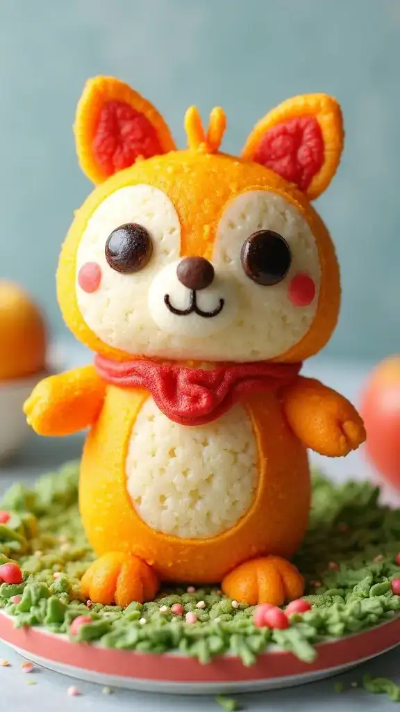 10 Mind-Blowing Bento Cake Designs That'll Leave You Speechless! - 3. Whimsical Cartoon Characters