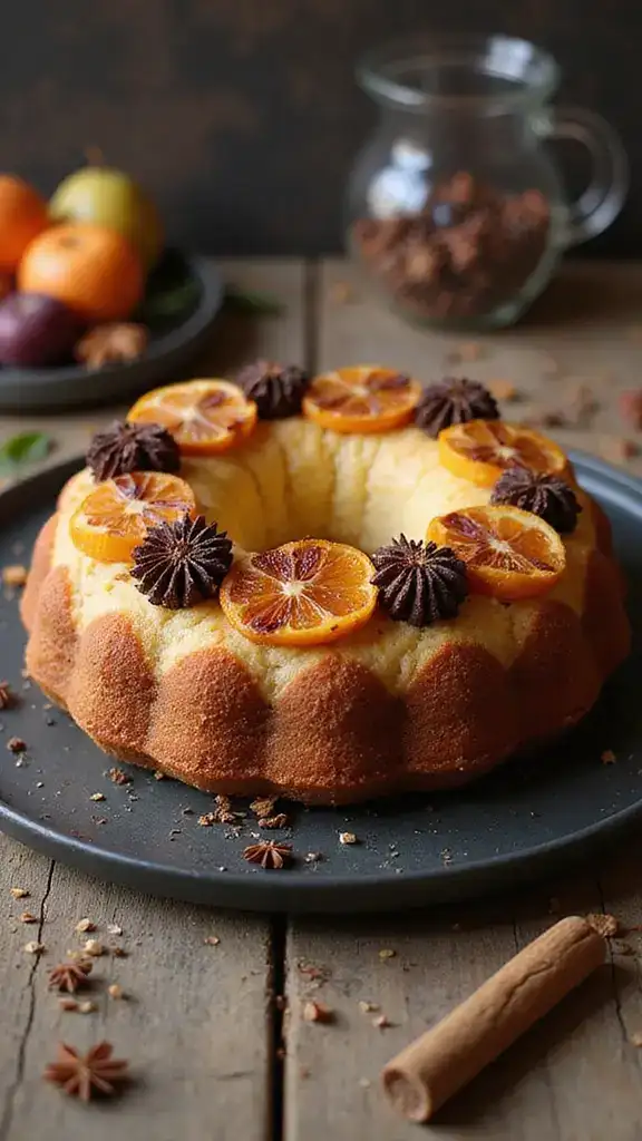 12 Festive Fruit Cake Decorations to Elevate Your Holiday Baking Game! - 9. Dried Fruit Garland