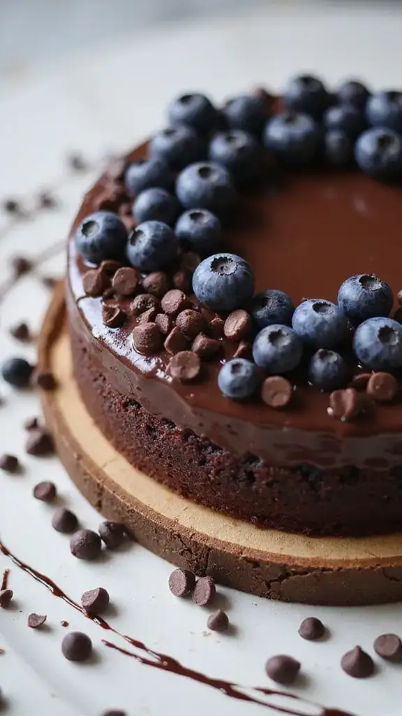 12 Show-Stopping Blueberry Cakes Perfect for Your Next Celebration! - 5. Blueberry Chocolate Chip Cake