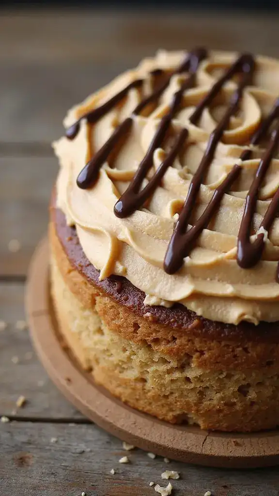 12 Stunning Decorated Cookie Cakes That Will WOW Your Guests (Number 3 is a Showstopper!) - 7. Peanut Butter Bliss