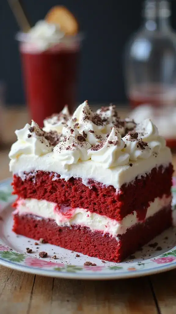 13 Decadent Red Velvet Cake Variations for Every Celebration (You Won't Believe #7!) - 9. Red Velvet Ice Cream Cake