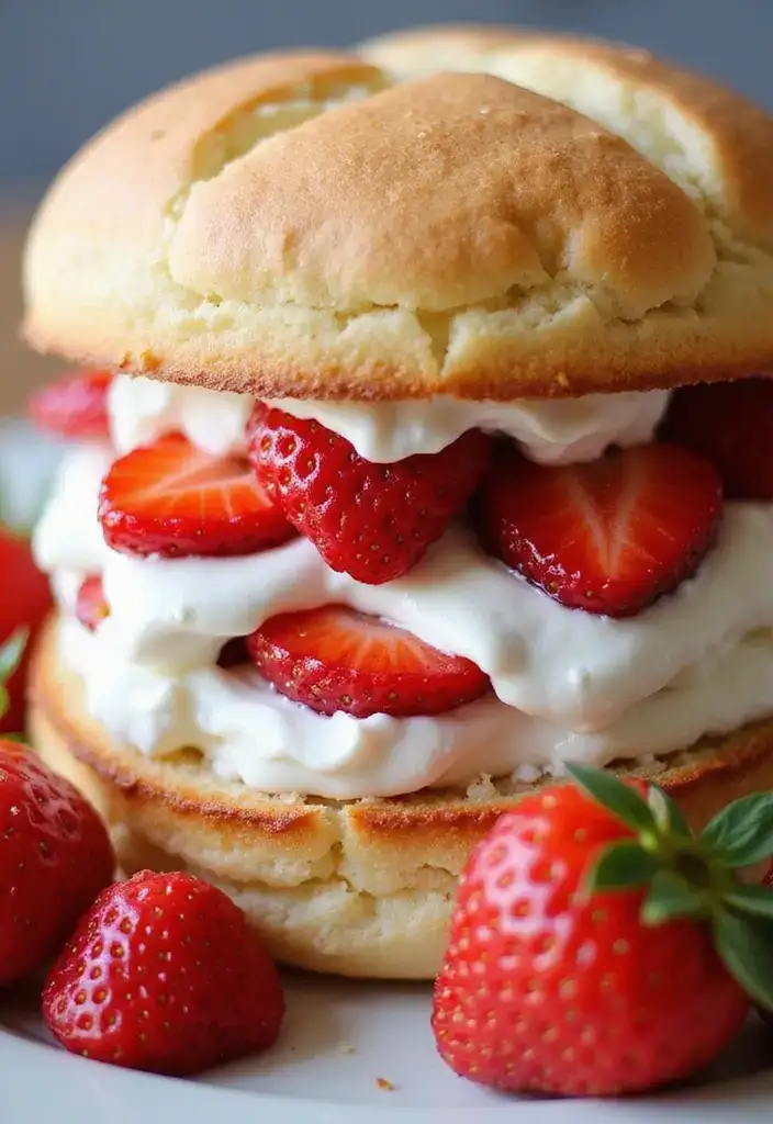 15 Delectable Strawberry Shortcake Variations You Can't Miss This Summer! - 1. Classic Strawberry Shortcake
