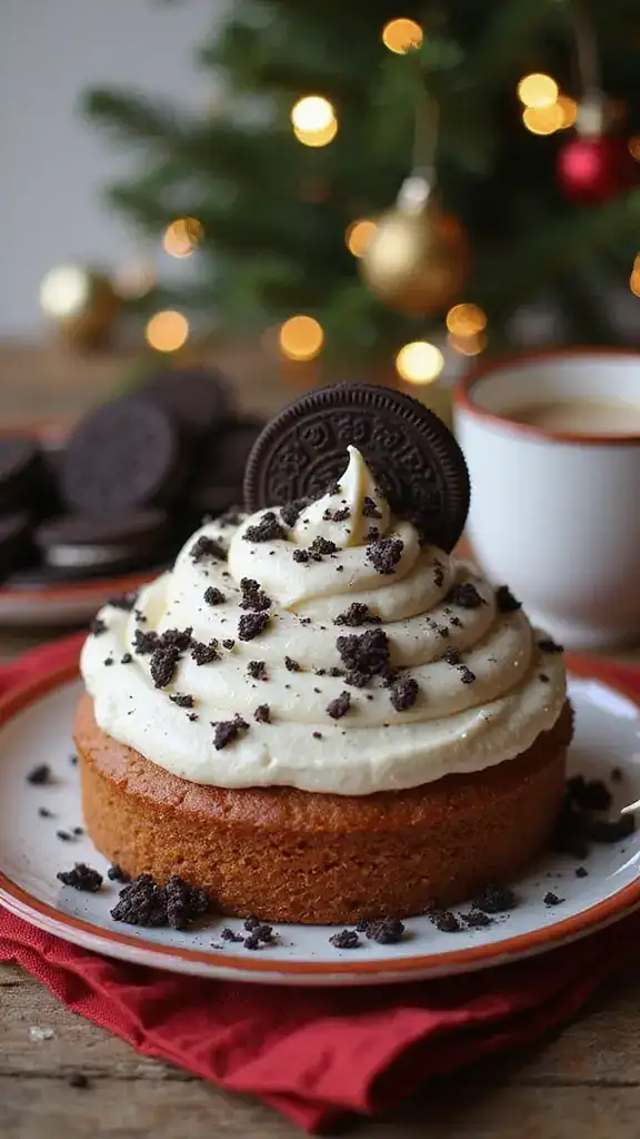 15 Festive Oreo Cake Ideas That Will Brighten Up Your Holiday Table! - 15. Oreo Hot Chocolate Cake