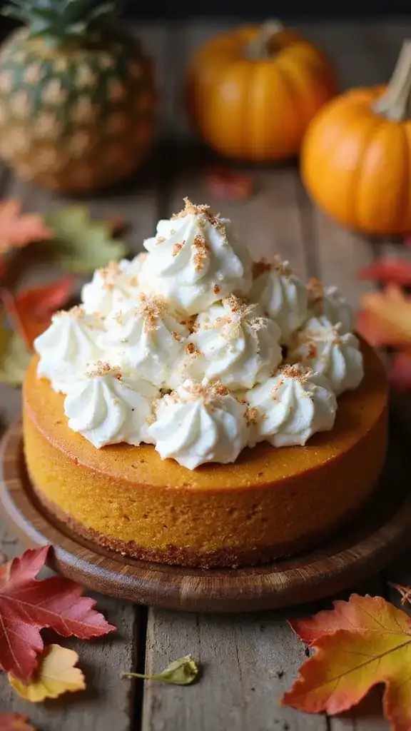 20 Seasonal Pumpkin Cake Recipes That Capture the Essence of Autumn (You Can't Miss #4!) - 5. Pumpkin Coconut Cream Cake