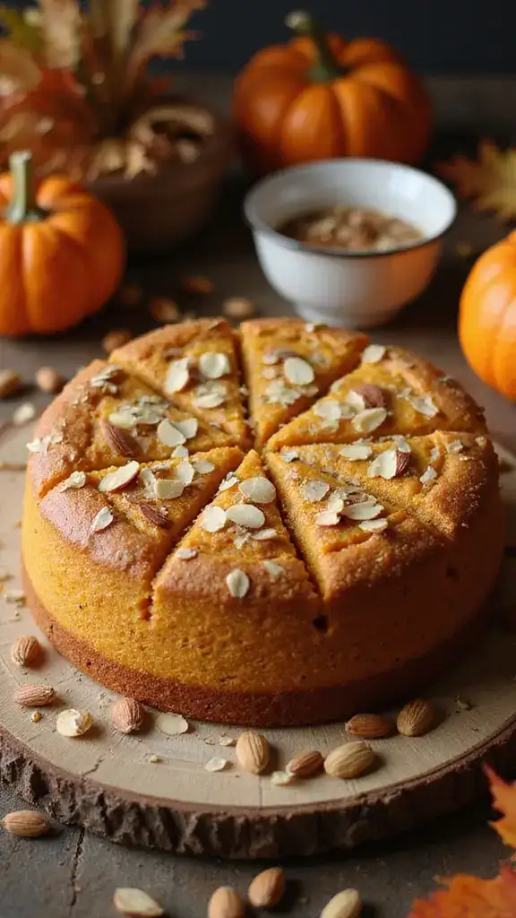 20 Seasonal Pumpkin Cake Recipes That Capture the Essence of Autumn (You Can't Miss #4!) - 8. Pumpkin Almond Flour Cake