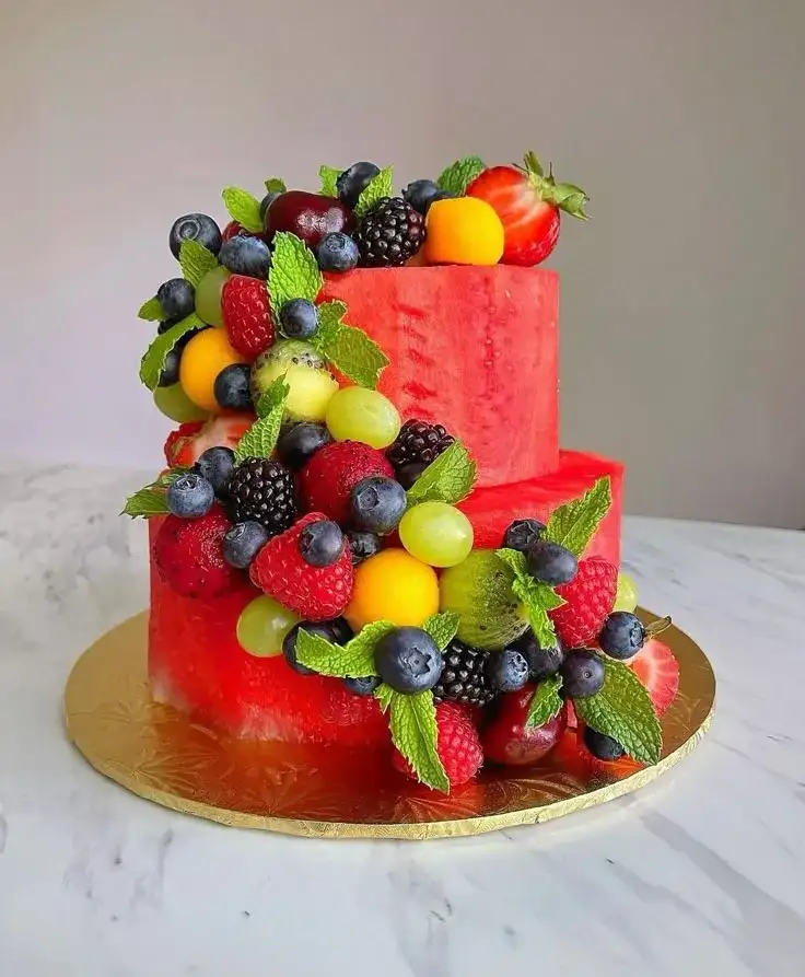 12 Easy Watermelon Birthday Cake Recipes That Will Wow Your Guests! - Watermelon Cake Pops