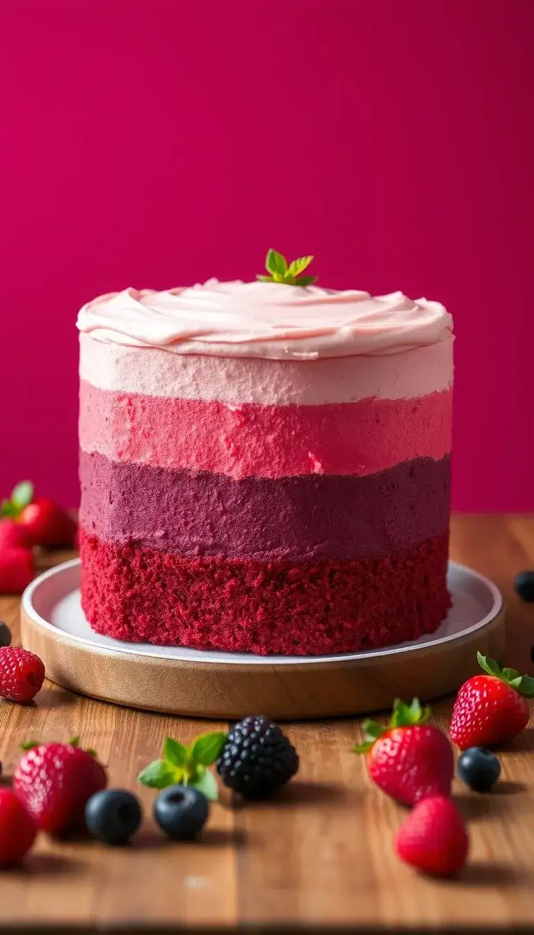 berry burst ombre