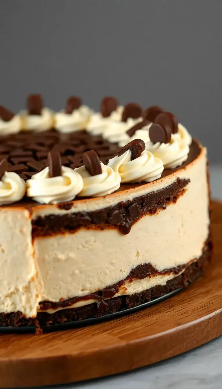 Chocolate Jack Daniel’s Layered Cheesecake2.webp