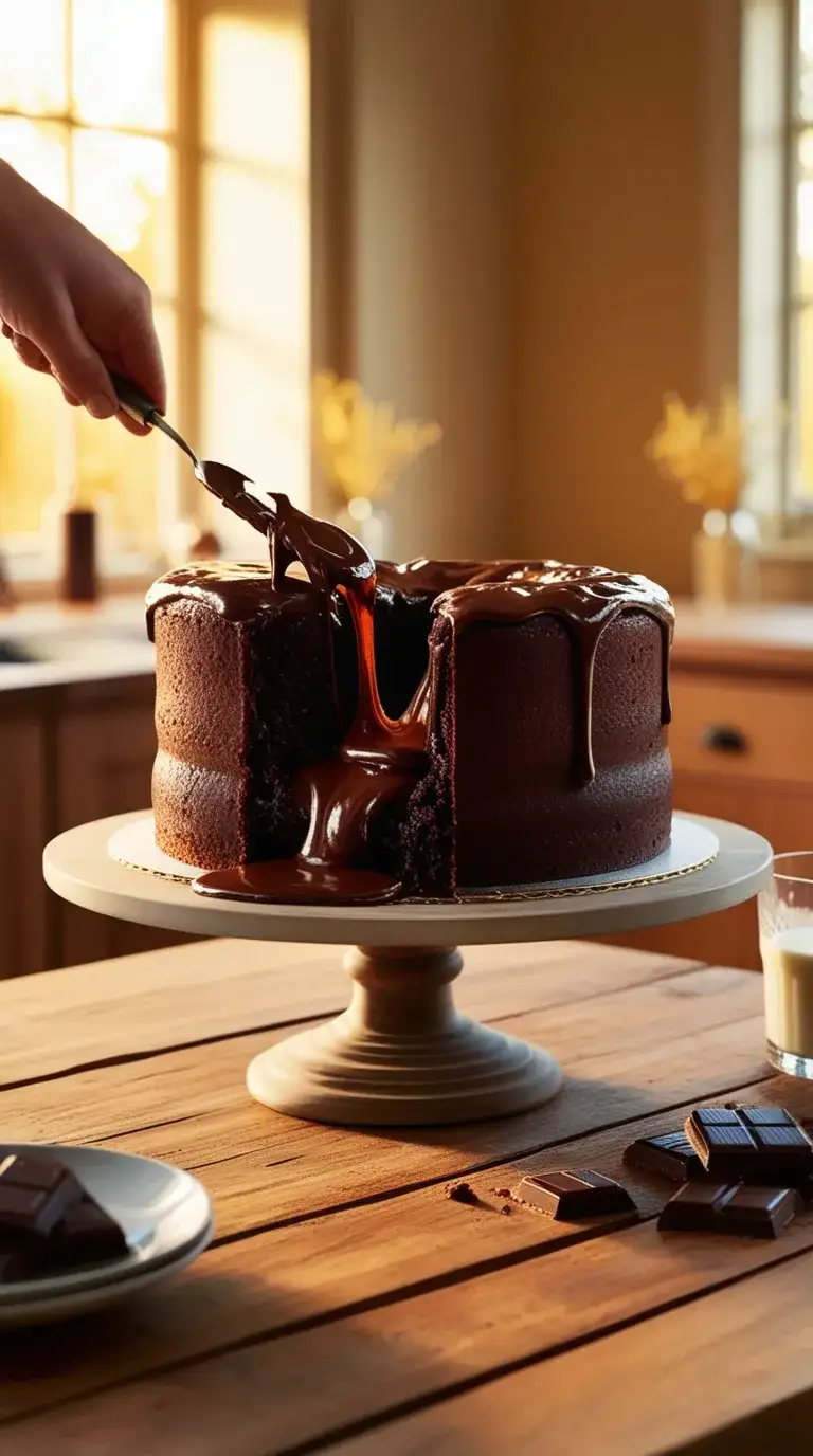 chocolate lava explosion cake