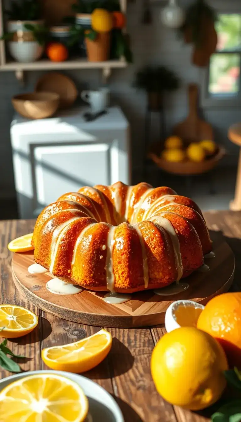 citrus burst bundt cake