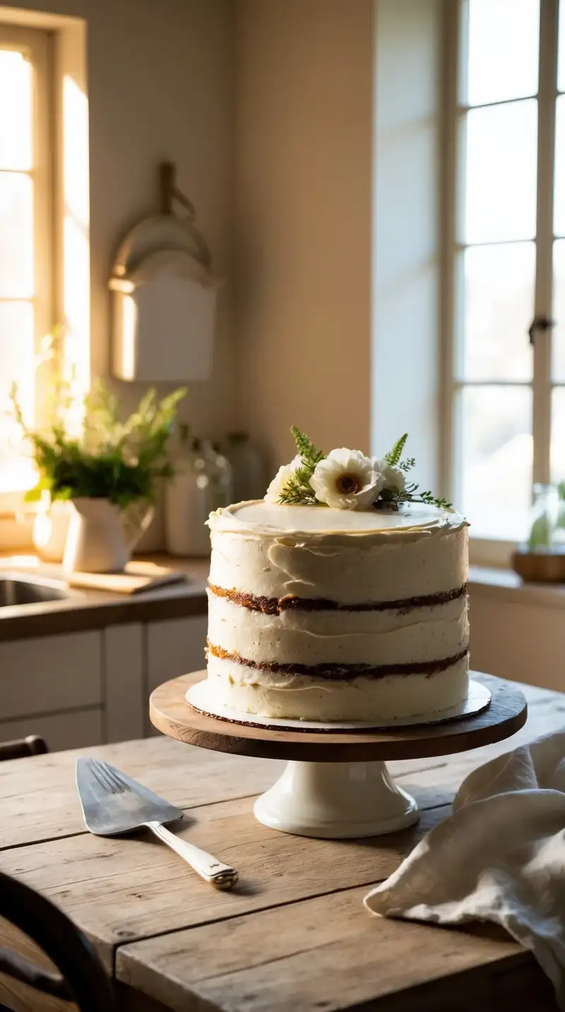 Classic Vanilla Buttercream Cake