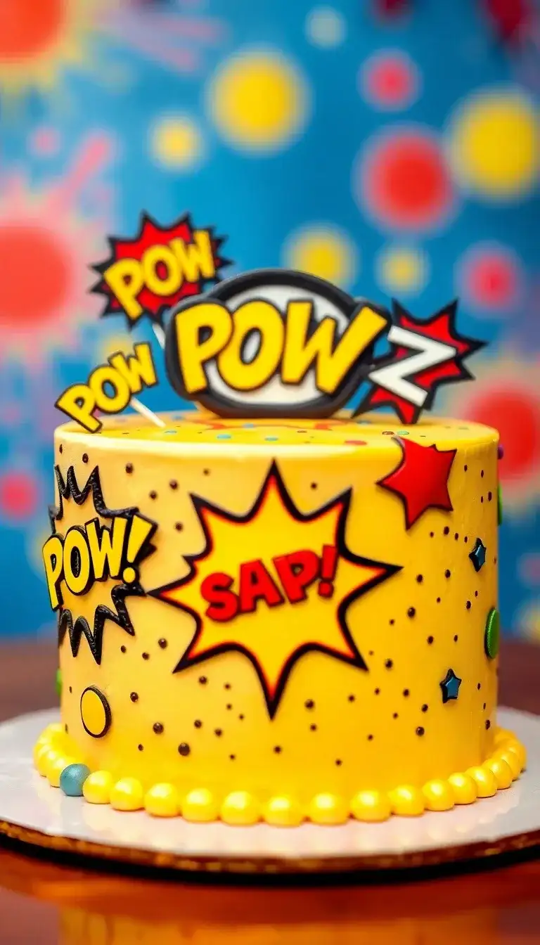 Comic Book Superhero Cake2.webp