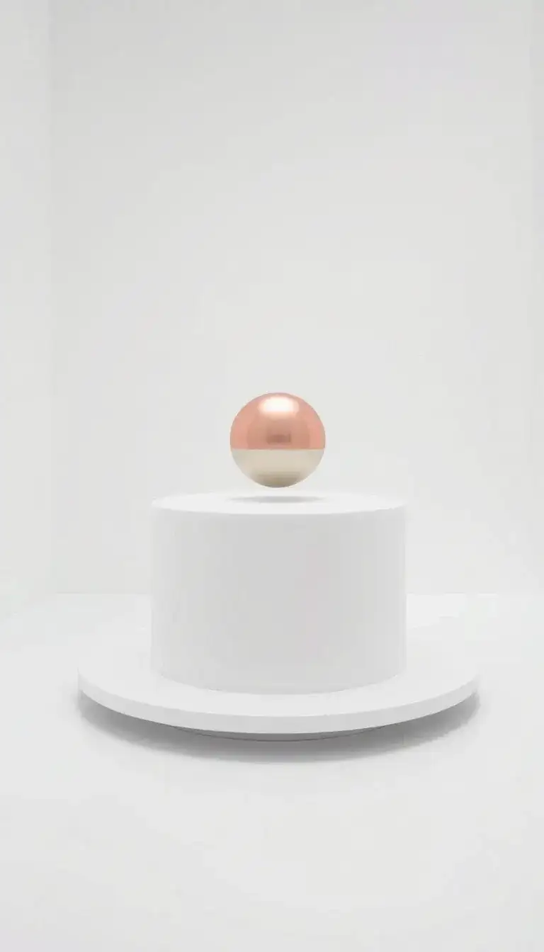 Spherical Cake Stack 47 Simple Yet Stunning Minimalist Cake Ideas You'll Love | Cake Ideas Now