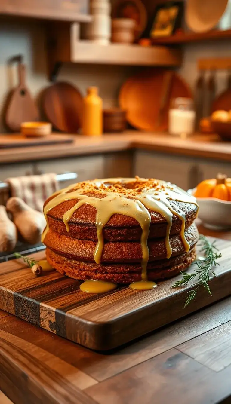 ginger turmeric spice cake