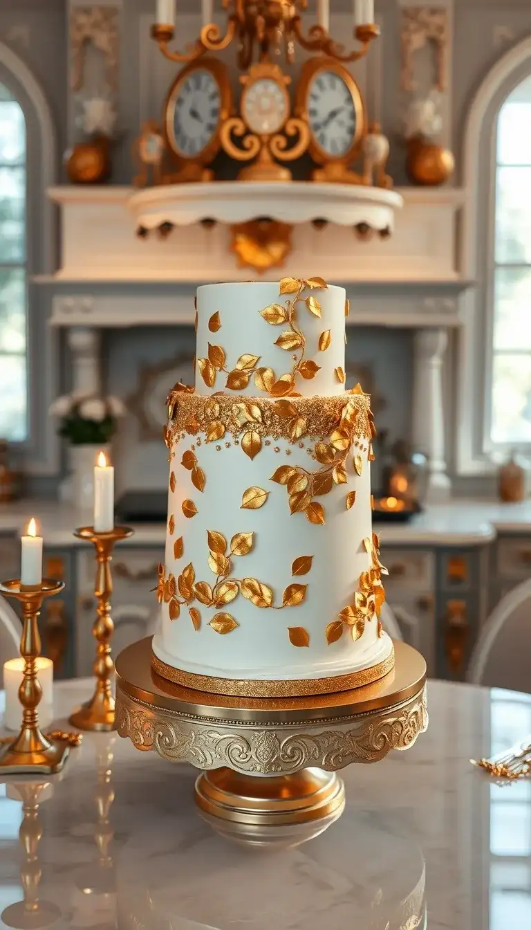 gold leaf luxe