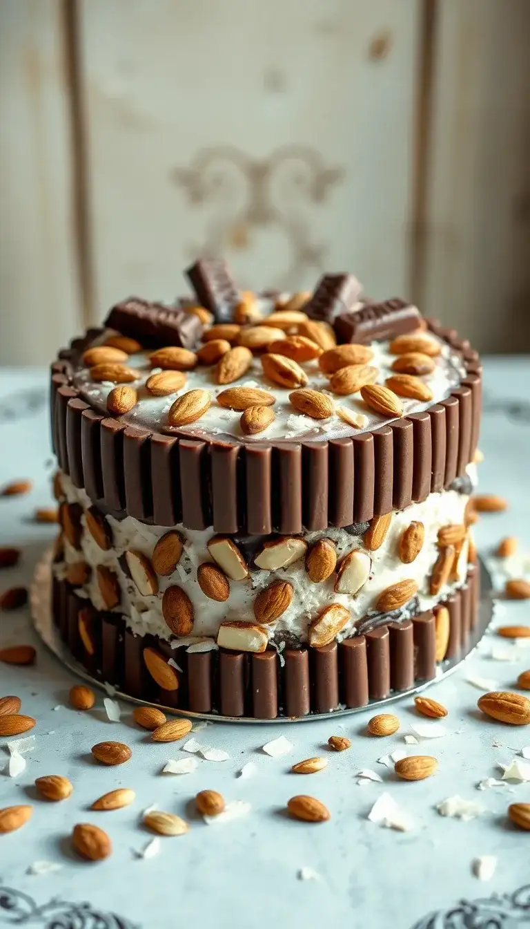 KitKat Almond Joy Cake2.webp