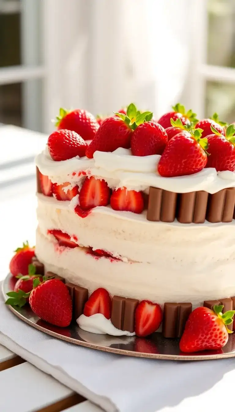 KitKat Strawberry Layer Cake1.webp