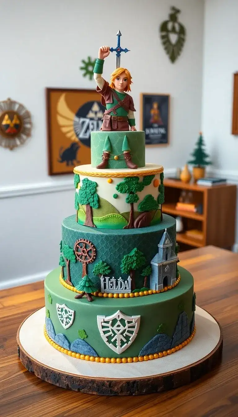 Link Hero of Time Cake2.webp