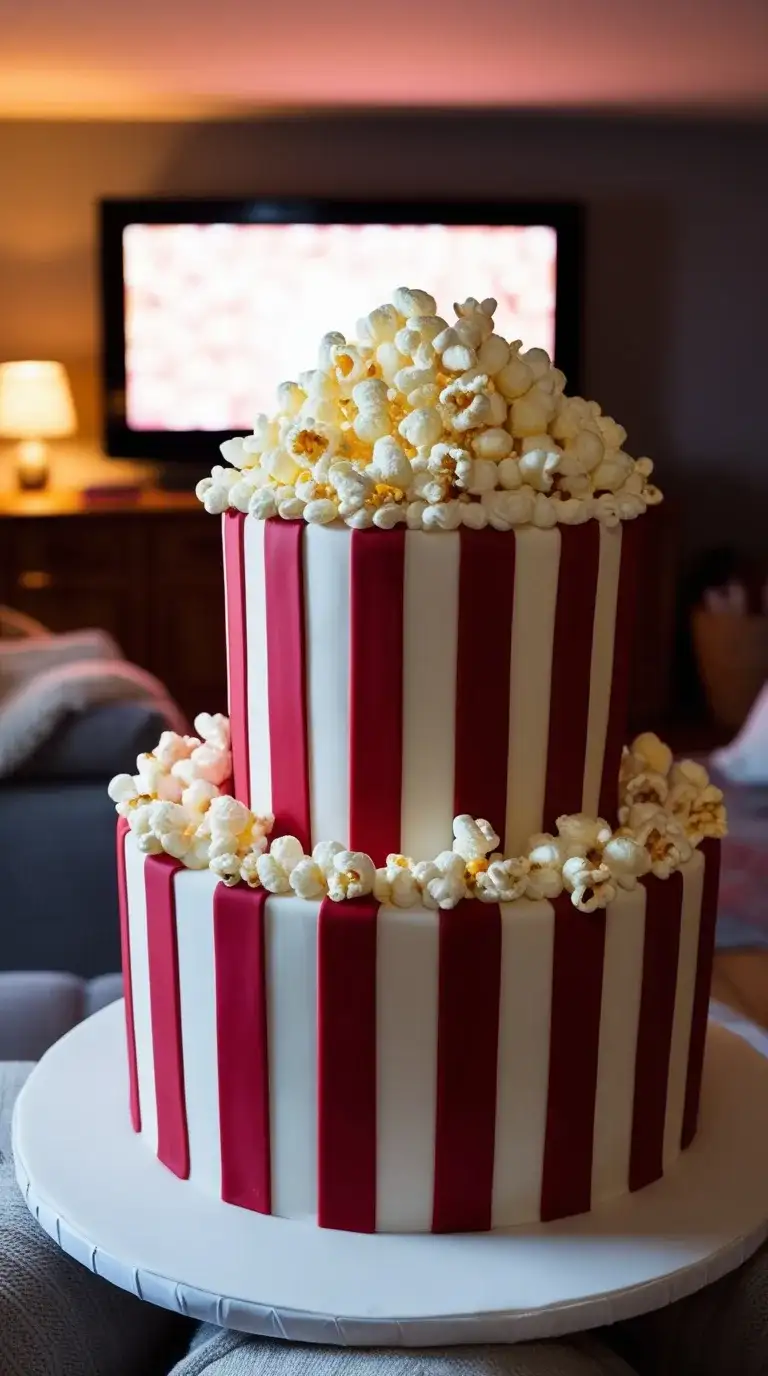 movie night snack cake