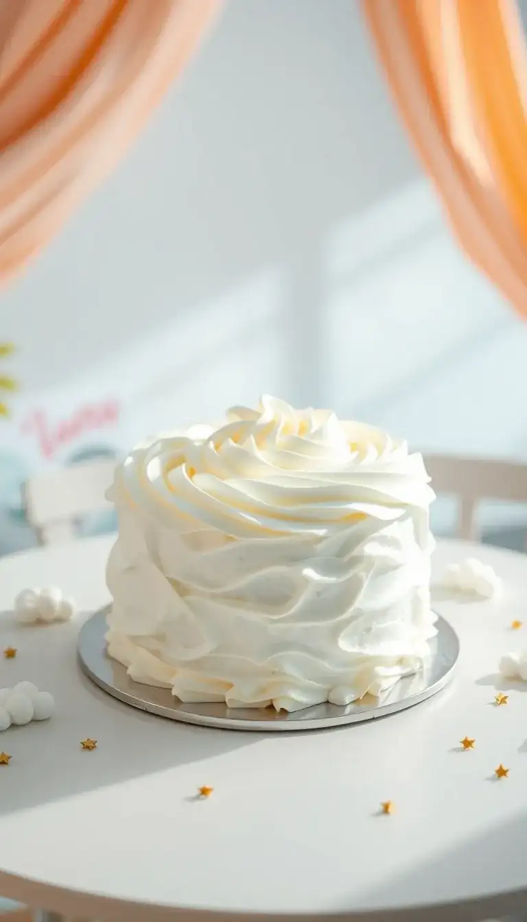 nimbus cloud floating cake