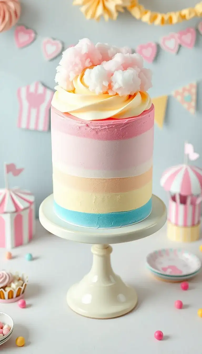 ombre cotton candy delight