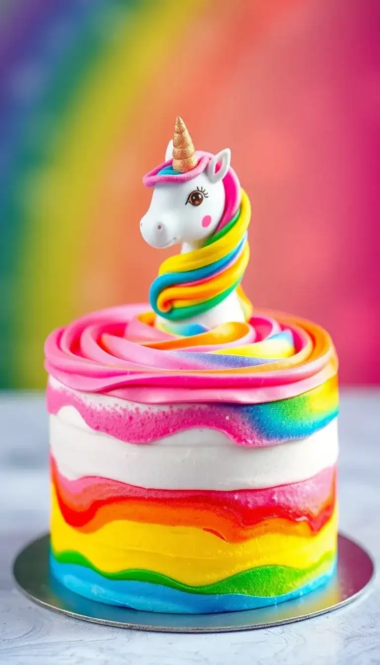 Rainbow Unicorn Cake2.webp