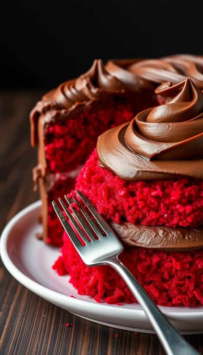 red velvet chocolate cake