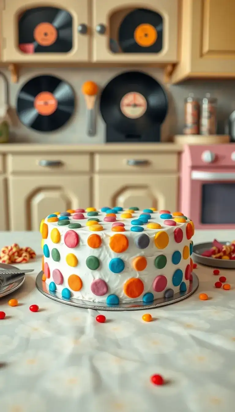 retro polka dots