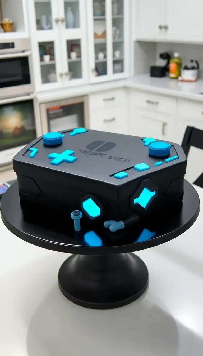 Sheikah Slate Nintendo Switch Cake2.webp