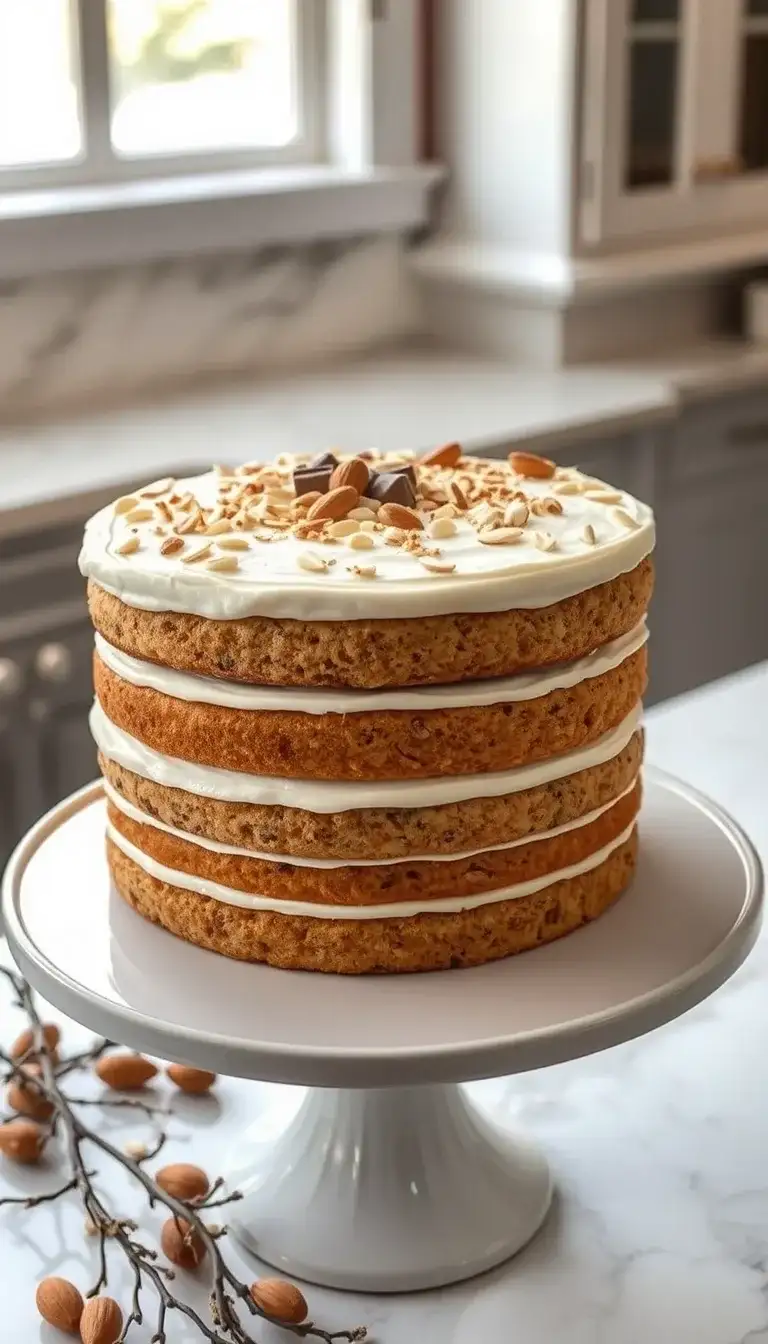 smooth almond joy cake
