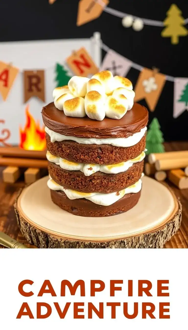 s’mores campfire adventure