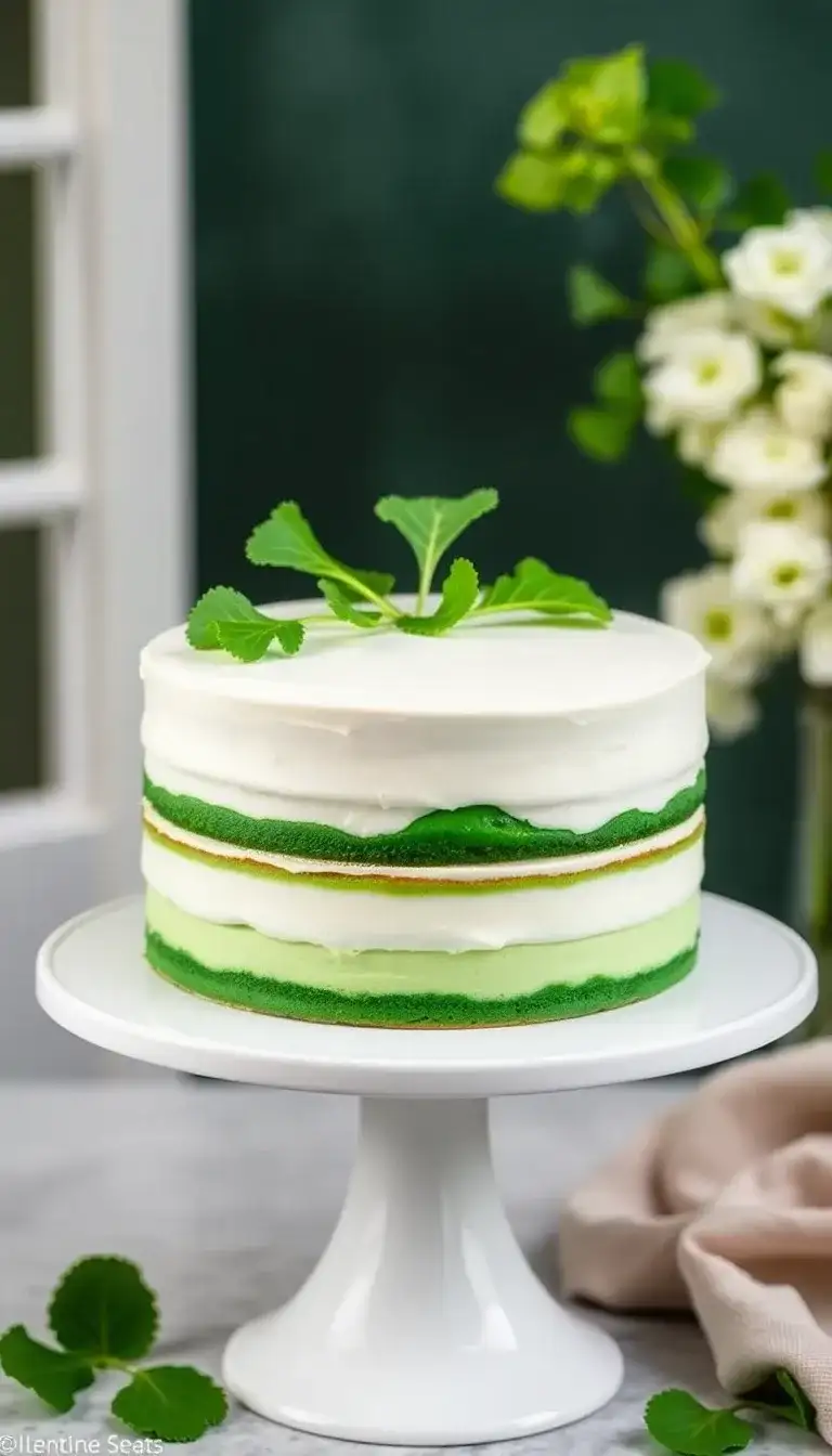 Sweet Green Sorrel Layer Cake1.webp