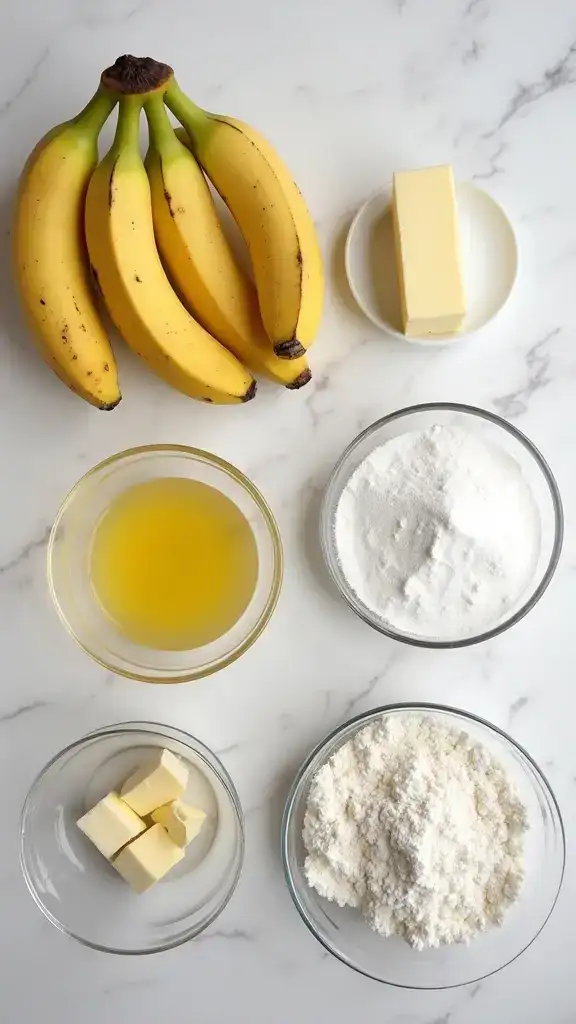 The Ultimate Homemade Banana Cake with Cream Cheese Frosting Recipe You’ll Want to Make Again! - Gathering Your Ingredients: What You Need
