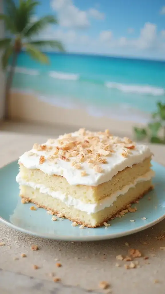 Throw the Perfect Party with These 12 Show-Stopping Texas Sheet Cakes! - 4. Coconut Cream Texas Sheet Cake