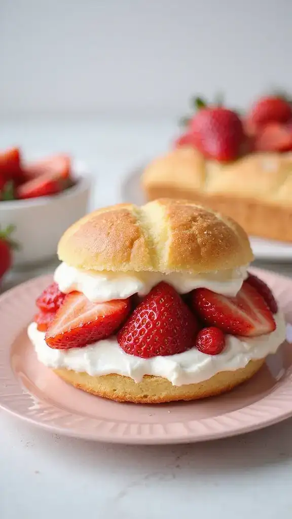 Throw the Perfect Party with These 12 Show-Stopping Texas Sheet Cakes! - 5. Strawberry Shortcake Texas Sheet Cake