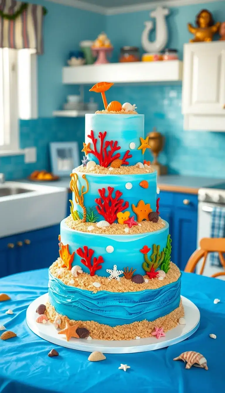 under the sea cake