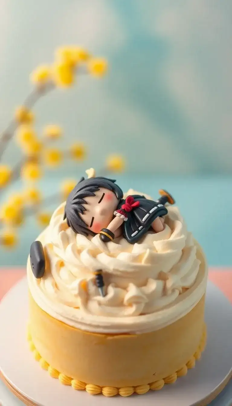 Zenitsu’s Sleeping Samurais Cake2.webp