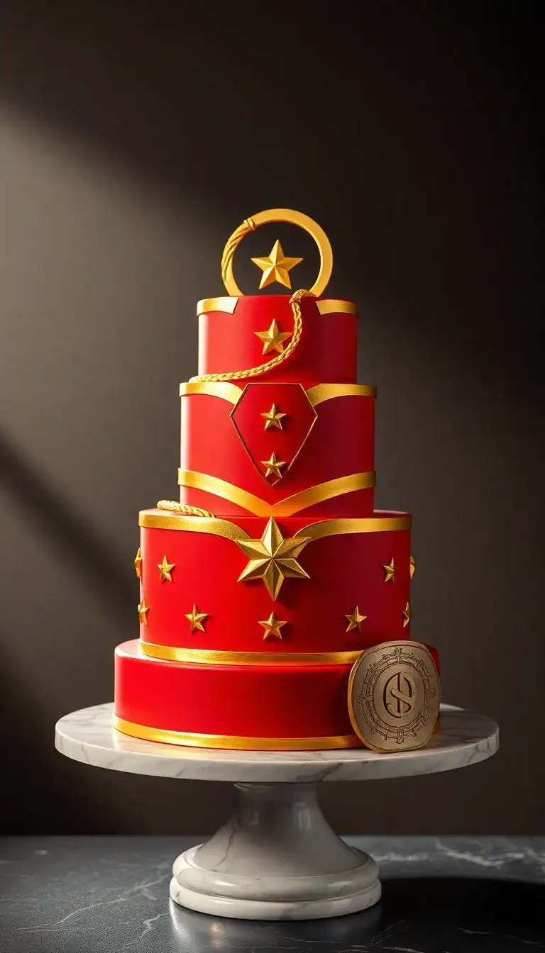 31 Supercharged Female Superhero Cake Ideas for a Super Celebration