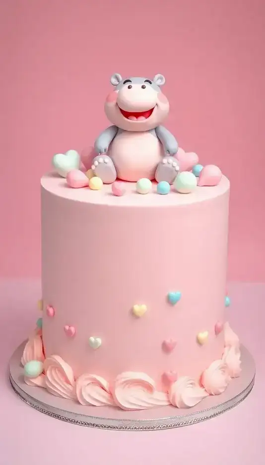 Classic Naked Cake With Berries