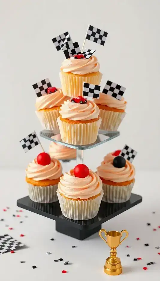 Vintage Rosette Piped Cake