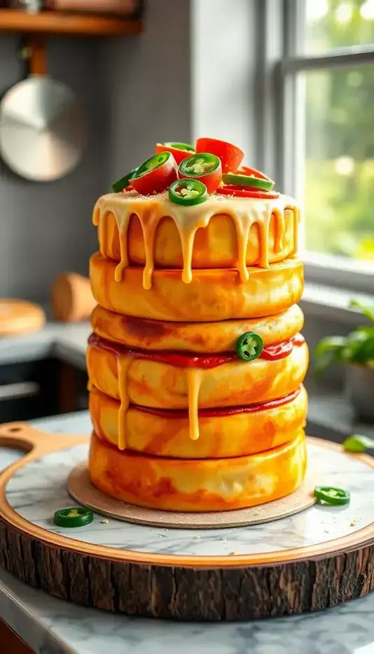 Gold Metallic Drip Celebration Cake
