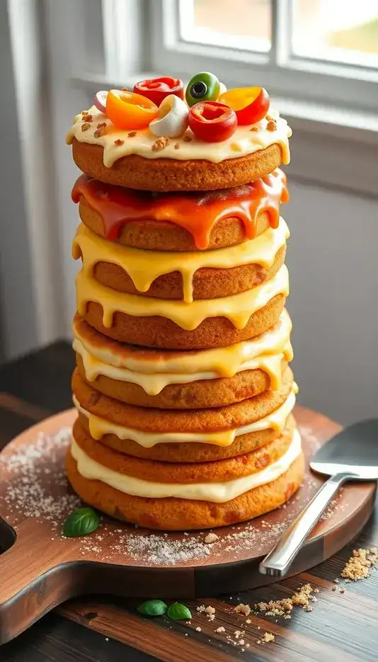Tropical Kiwi & Lemon Burst Cake