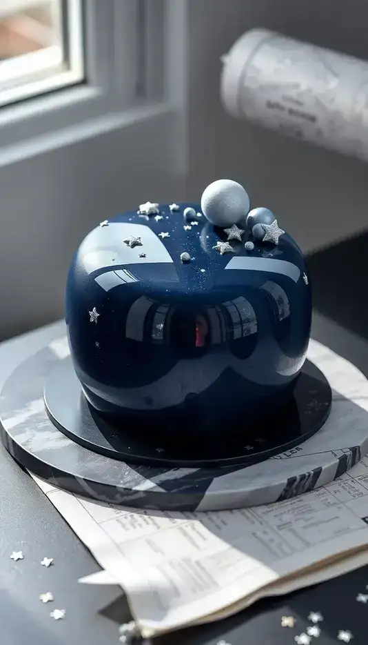 Telescope Lens Mirror Cake