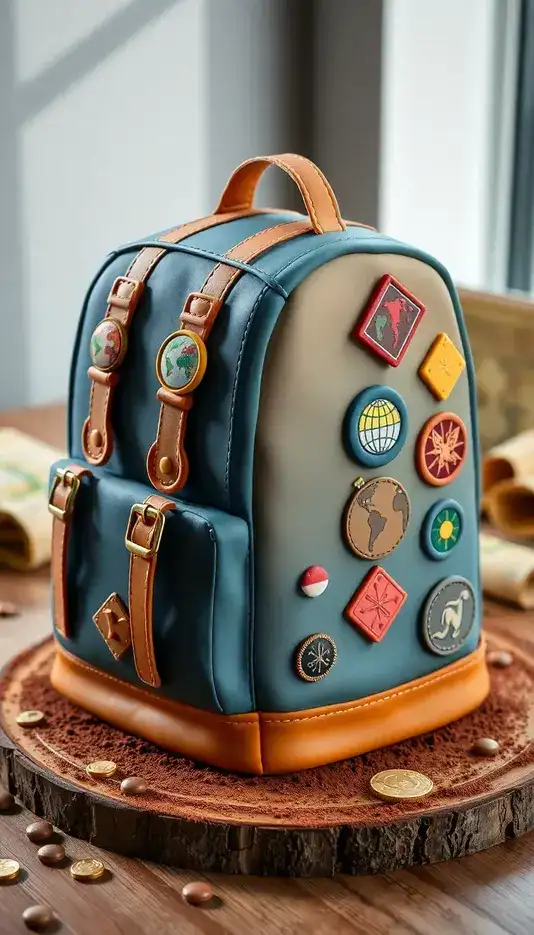 Hidden Candy Surprise Cake