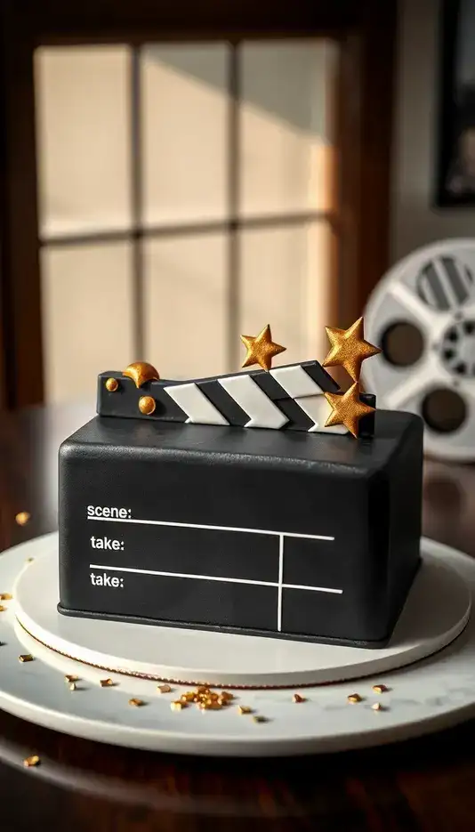 Silver Snowflake Simplicity Cake