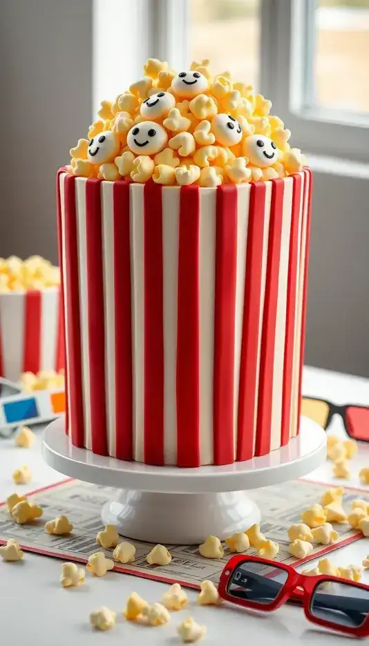 Red and Pink Checkerboard Surprise Cake