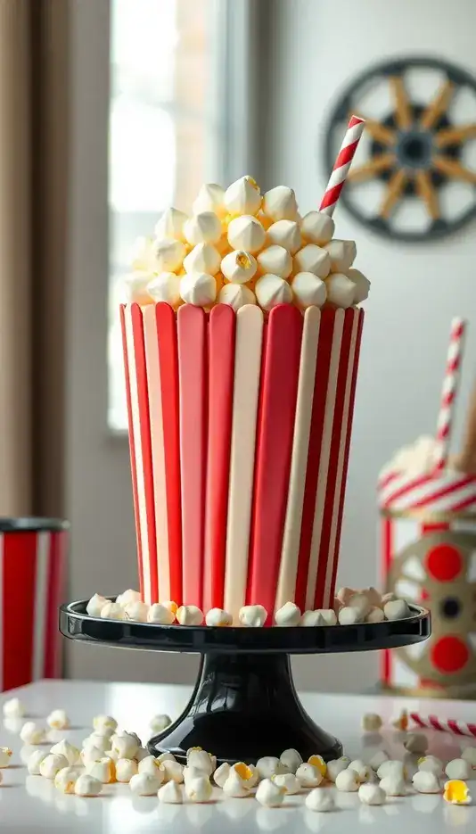 Simple Red Velvet Sheet Cake With Heart Sprinkles