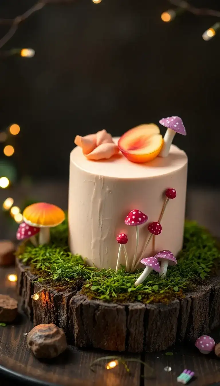 Peach Fairy Garden