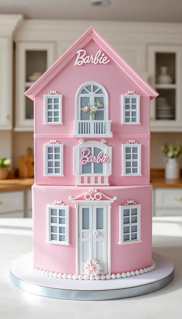 Barbie Dreamhouse Facade